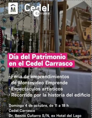 🏛️ Descubrí el patrimonio de Cedel Carrasco