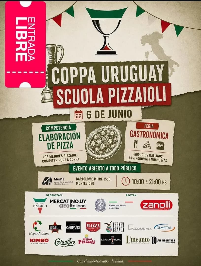 Coppa Uruguay Scuola Pizzaoili